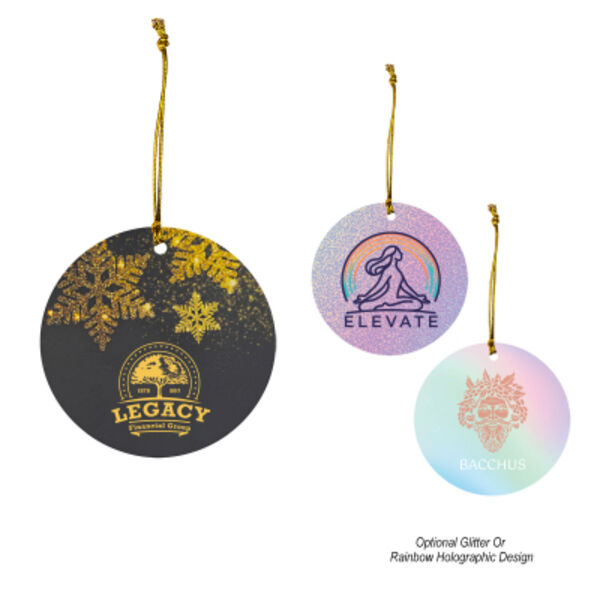Acrylic Ornament - Circle Thumbnail