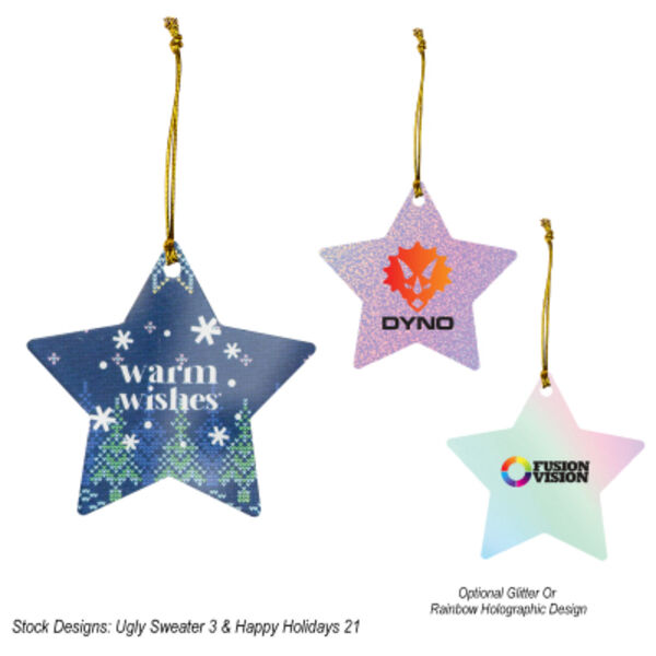 Acrylic Ornament - Star Thumbnail