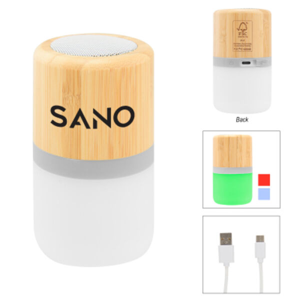 Bamboo Wireless Light Up Speaker 2.0 Thumbnail