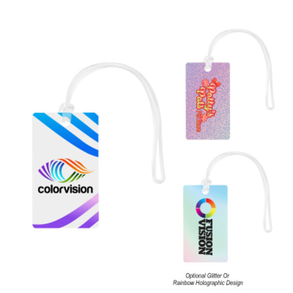 Acrylic Luggage Tag - Rectangle Thumbnail