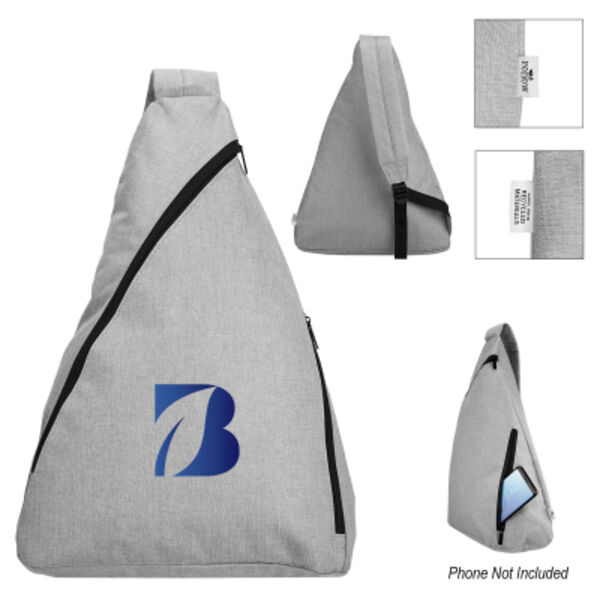 Habitat rPET Heathered Sling Bag Thumbnail