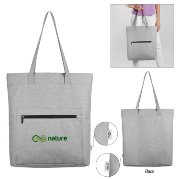 Habitat rPET Heathered Tote Bag Thumbnail