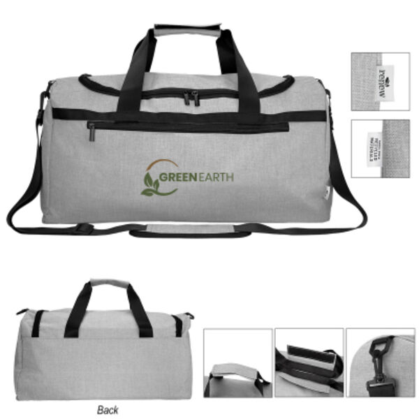 Habitat rPET Heathered Duffel Bag Thumbnail