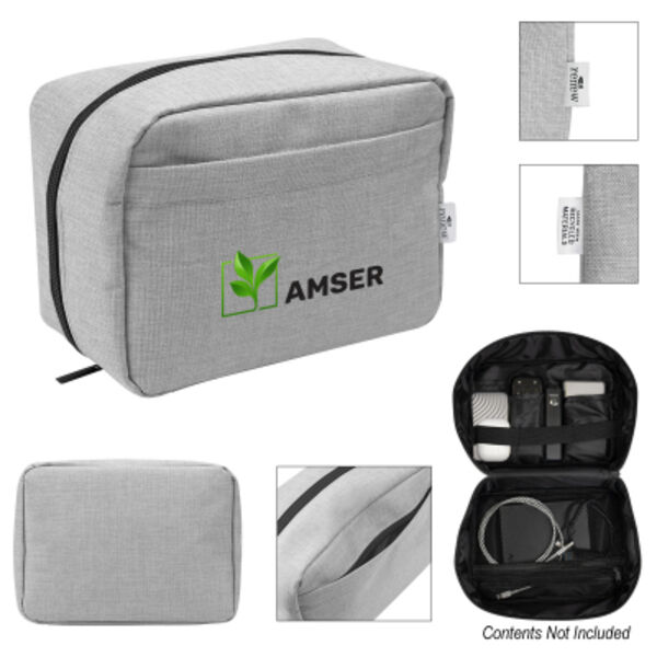 Habitat rPET Heathered Tech Pouch Thumbnail