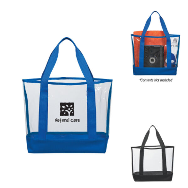 Clear Casual EVA Tote Bag Thumbnail