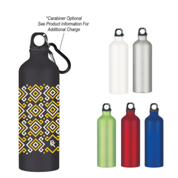 25 Oz. Full Color Aluminum Tundra Bike Bottle Thumbnail