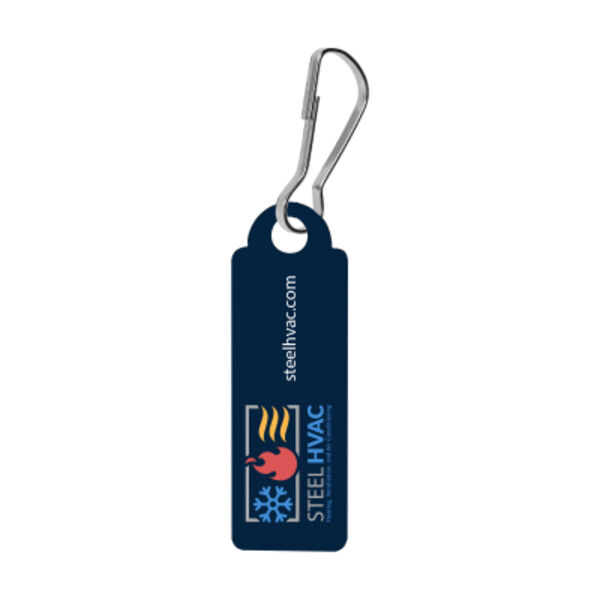 Acrylic Zipper Pull - Rectangle Thumbnail