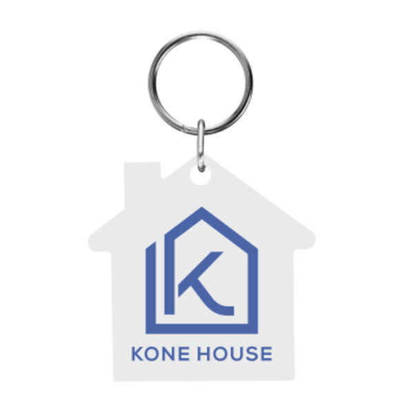 Acrylic Key Tag - House Thumbnail