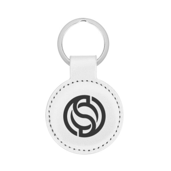 Parker Leatherette Key Tag Thumbnail