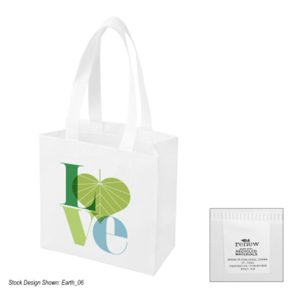 Rowan rPET Non-Woven Shopper Tote Bag Thumbnail