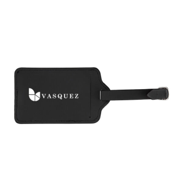 Recycled Leatherette Luggage Tag Thumbnail
