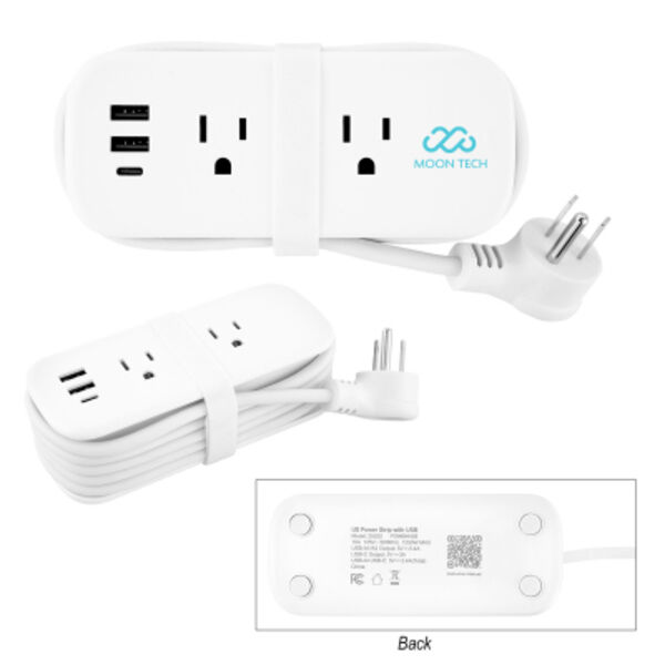 Compact Multi-Outlet Power Strip Thumbnail