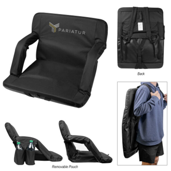 Portable Reclining Stadium Chair Thumbnail