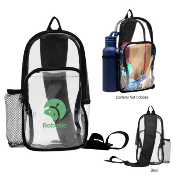 Chloe Clear Crossbody Sling Bag Thumbnail