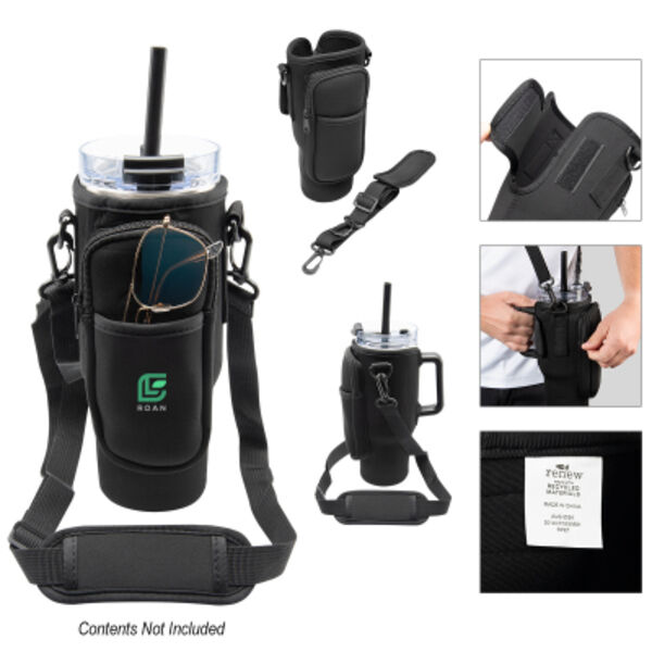 Intrepid 40 Oz. Tumbler rPET Sling With Pouch Thumbnail