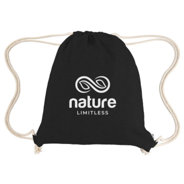 Arden Recycled Cotton Drawstring Bag Thumbnail