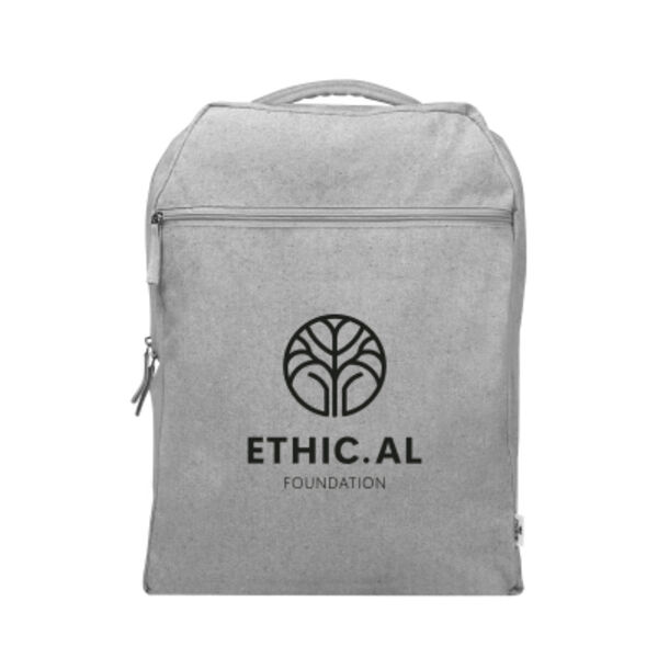 Arden Recycled 14 Oz. Cotton Computer Backpack Thumbnail
