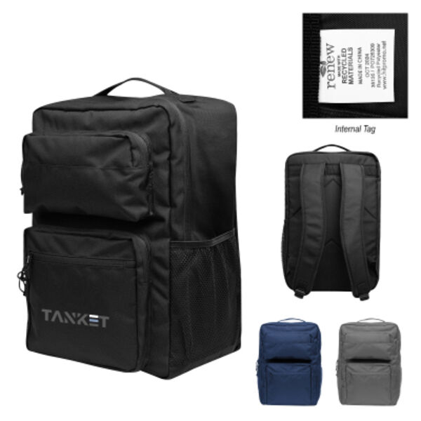 Dakota rPET Laptop Backpack Thumbnail