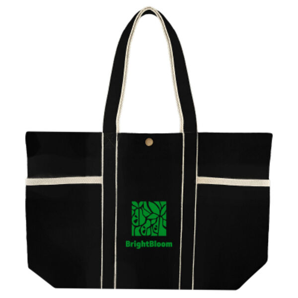Aware™ 10 Oz. Recycled Cotton Canvas Tote Bag Thumbnail