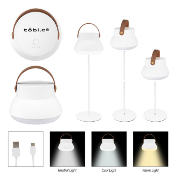Rechargeable Lamp With Removeable Lantern Top Thumbnail