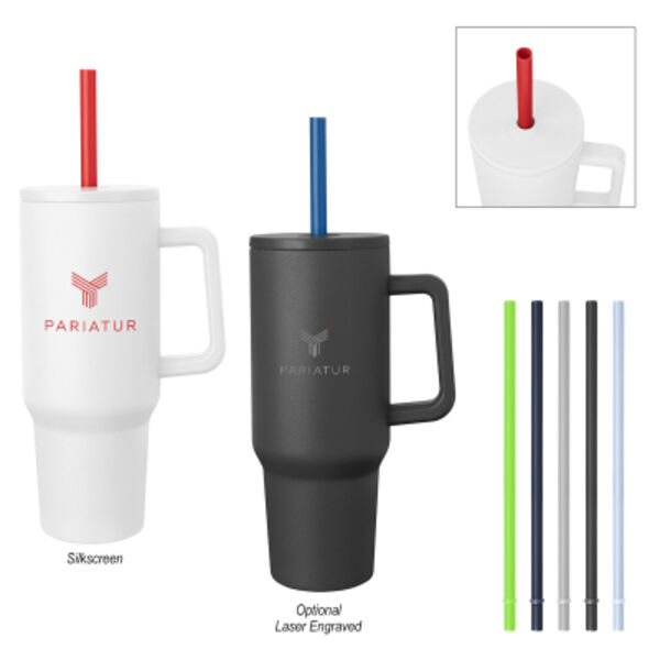 40 Oz. Jackson Basics Intrepid Stainless Steel Tumbler Thumbnail