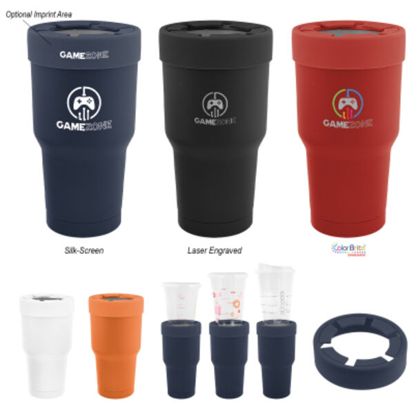 30 Oz. Reynolds On The Go Stainless Steel Cup Insulator Thumbnail