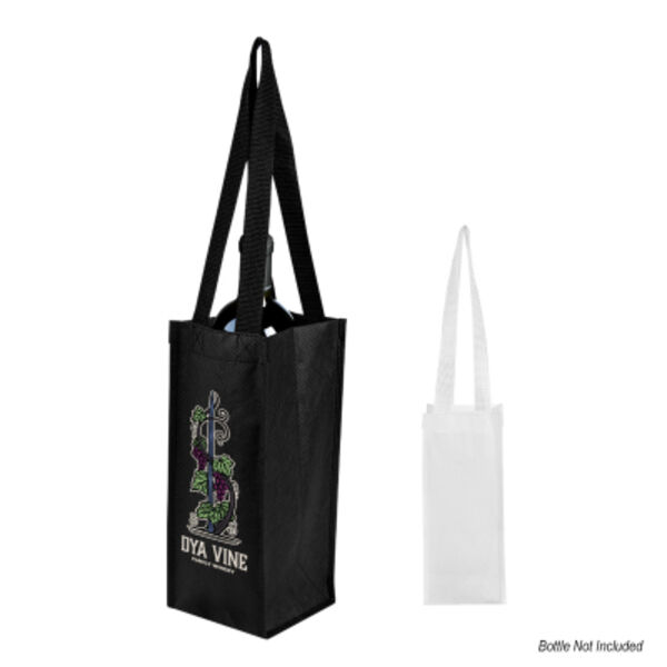 Venice rPET Non-Woven Wine Tote Bag Thumbnail