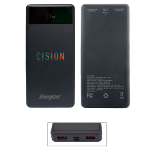 10,000 mAh Energizer® PD Power Bank Thumbnail
