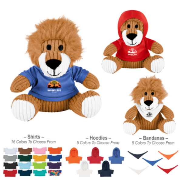 6" Rory Corduroy Lion Thumbnail