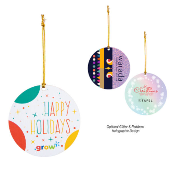 Wood Ornament - Circle Thumbnail