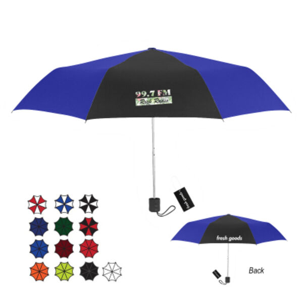 Fresh Goods 42" Arc Budget Telescopic Umbrella Thumbnail