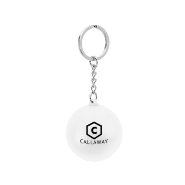 Round PU Stress Reliever Keychain Thumbnail