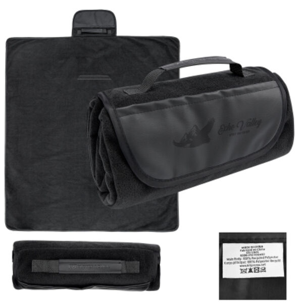 Cutter & Buck® rPET Roll-Up Picnic & Camping Blanket Thumbnail