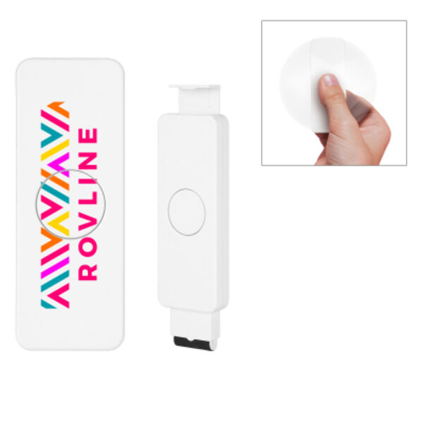 Fun Spinner Phone Stand With Screen Cleaner Thumbnail