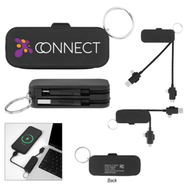 60W Fast Charging Cable Keyring Thumbnail