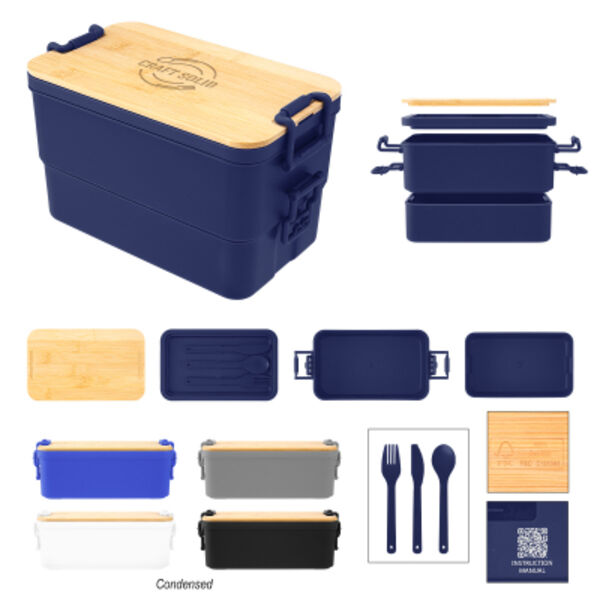 Mega Bites Stackable Bento Box Thumbnail