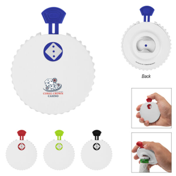 Recycled Dice Clicker Bottle Opener Thumbnail