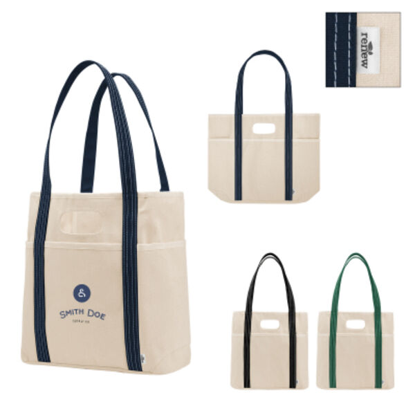 Farm Stand 14 Oz. Cotton Canvas Dual Handle Tote Bag Thumbnail