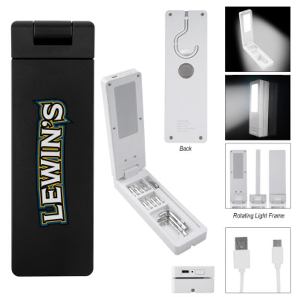 Logan 13-Piece Tool Set With Rechargeable Light Thumbnail