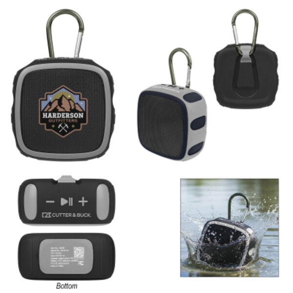 Cutter & Buck® Waterproof Wireless Speaker Thumbnail
