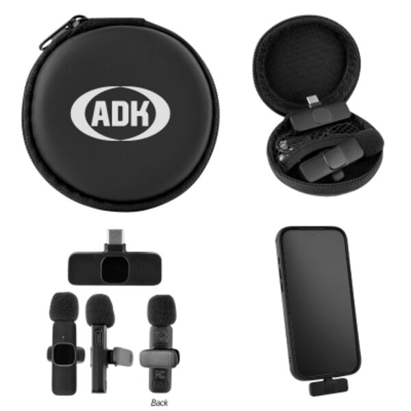 Wireless Lavalier Microphone & Case Thumbnail