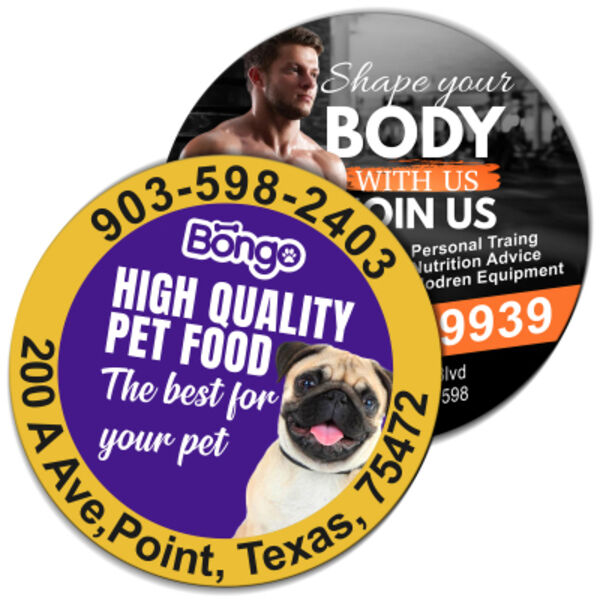 5.5" Circle Magnet Thumbnail