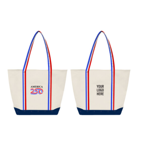 AMERICA250™ Sublime Series Recycled Poly Canvas Starboard Tote Bag Thumbnail