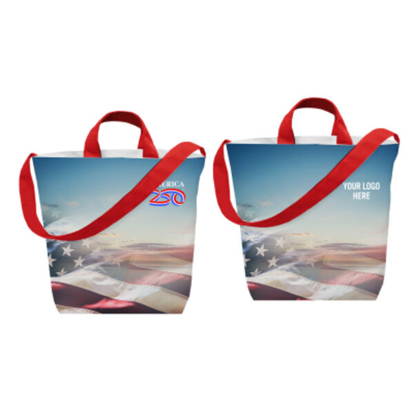 America250™ Sublime Series rPET Satchel Tote Bag Thumbnail