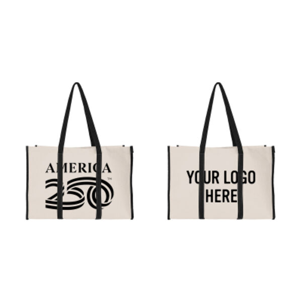 America250™ Recycled Canvas Wrap Around Tote Bag Thumbnail