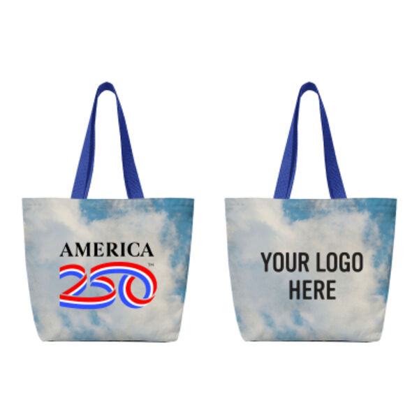 America250™ 14 oz. Recycled Canvas Tote Bag Thumbnail