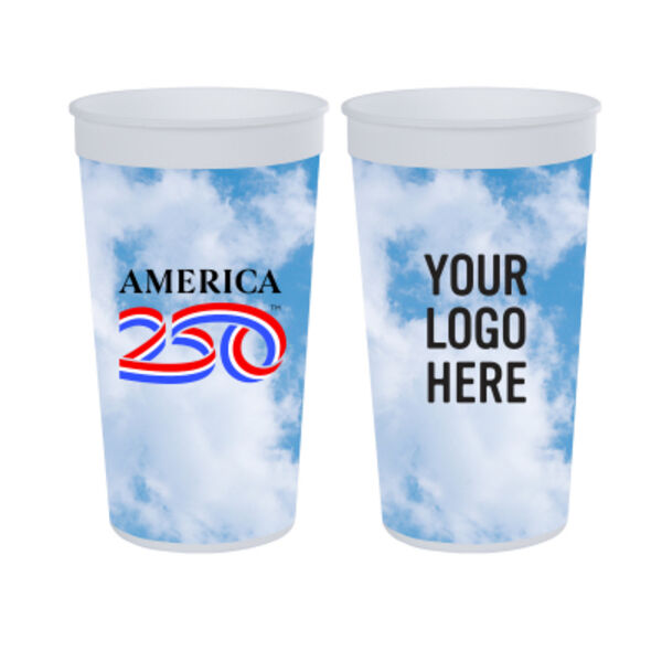 America250™ 32 Oz. Full Color Big Game Stadium Cup Thumbnail
