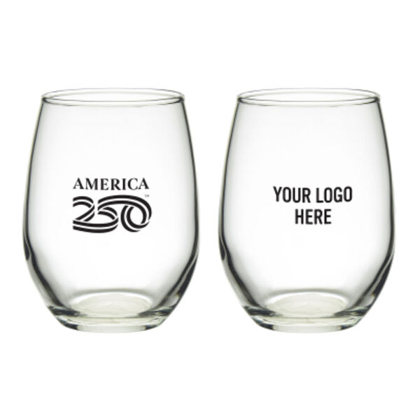 America250™ 9 Oz. Wine Glass Thumbnail