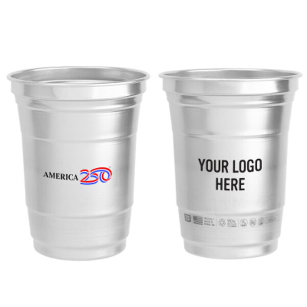 America250™ Top Cup by Ball™ 16 Oz. Aluminum Cup Thumbnail