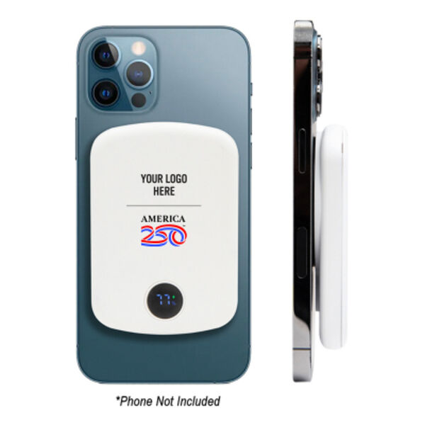 America250™ 15W Mag Max Wireless Charger Power Bank Thumbnail